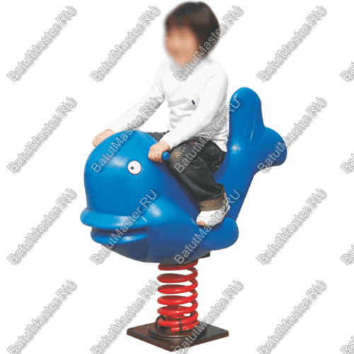 Качалка для детей для игровых комнат, площадок "Кит"