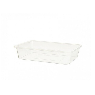 Лоток прямоугольный прозрачный 3 л 305*210*63 цвет в ассортименте
