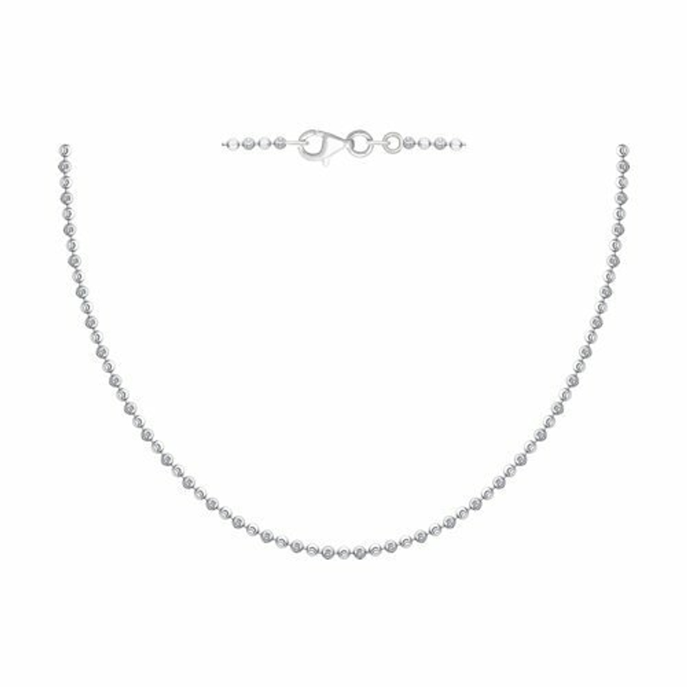 Колье из серебра