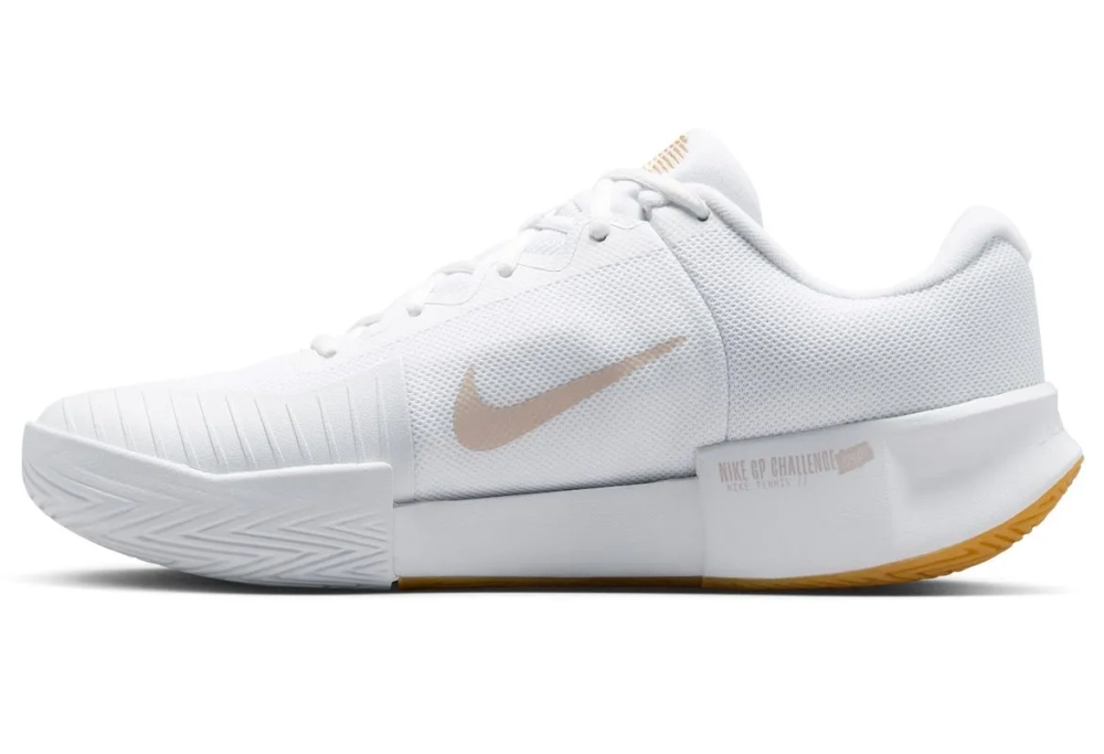 Теннисные кроссовки Nike Zoom GP Challenge Pro - white/lt orewood brown/summit white