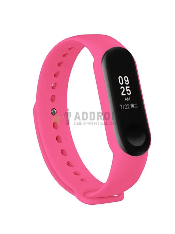 Ремешок для фитнес браслета Xiaomi Mi Band 5 (Pink)