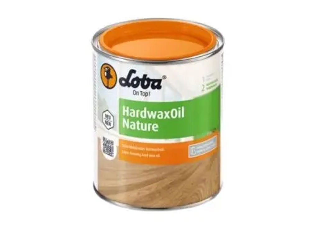 Масло с твердым воском Lobasol HardwaxOil Nature