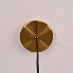 Подвесной светильник RH Utilitaire Disk Shade Pendant Brass