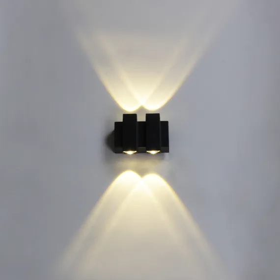 86846-9.2-004TL LED4*1W BK светильник настенный