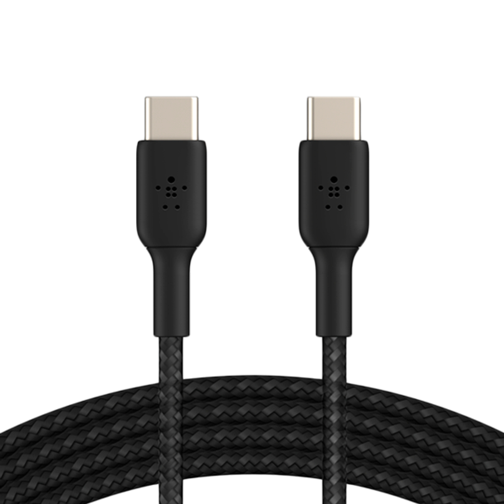 BELKIN USB-C to USB-C Cable Braided, 1M, Black