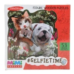 Пазл деревянный фигурный "#Selfietime" 53дет.