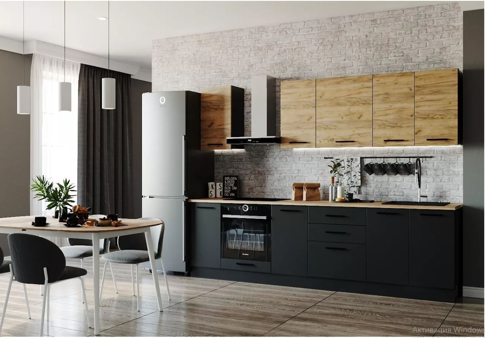 Кухонный гарнитур Дели 2800 (38мм)