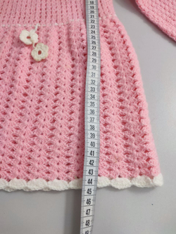 Платье вязаное на 1 год