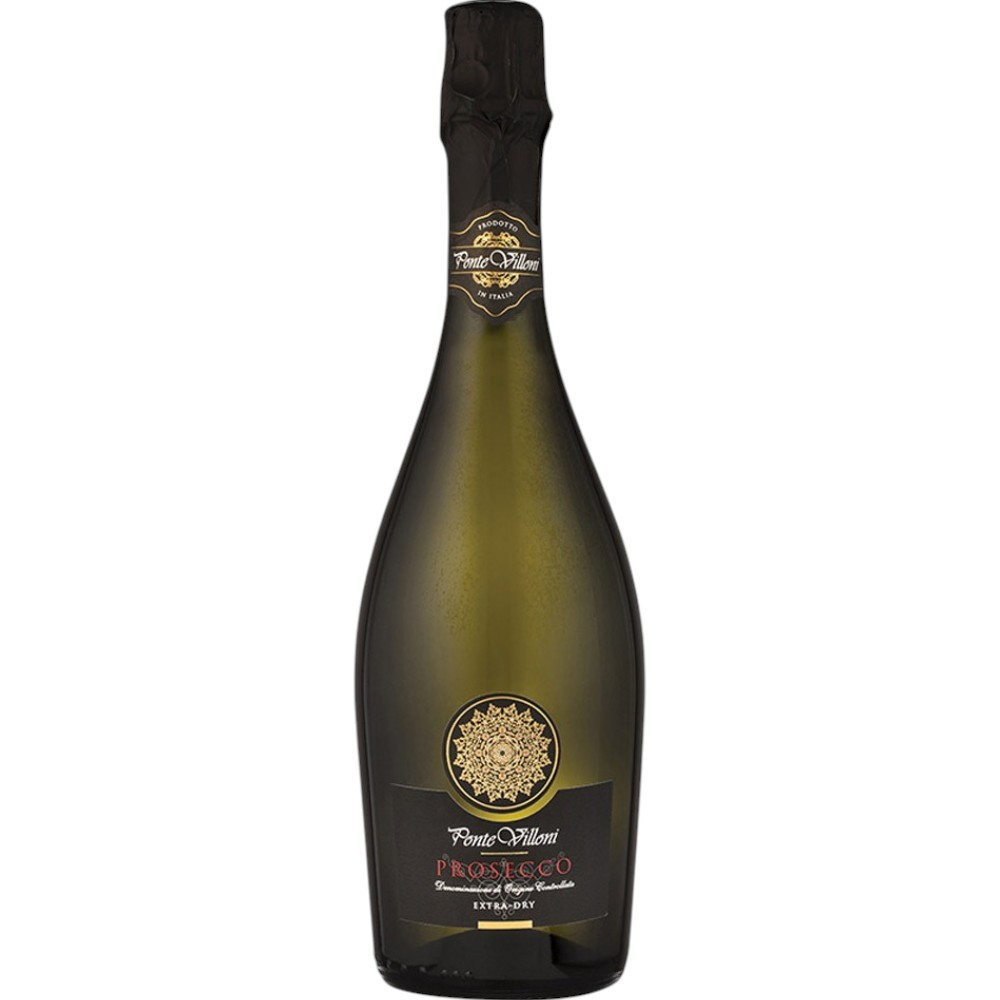 Игристое вино Ponte Villoni Prosecco Extra Dry Spumante 0,75 л.