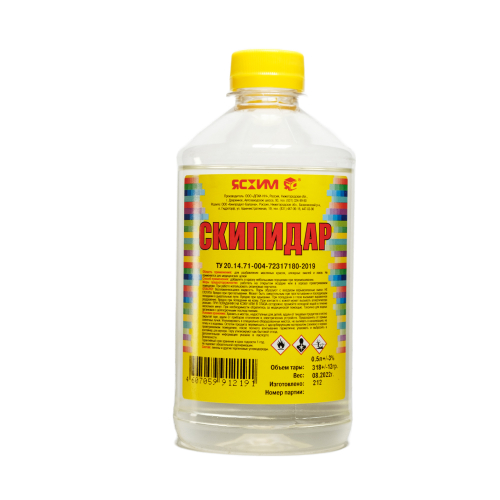 Скипидар 0,5л (ТЮ52)