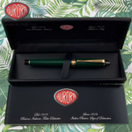 Ручка-роллер Aurora Ipsilon Resin Green GT, в подарочной коробке