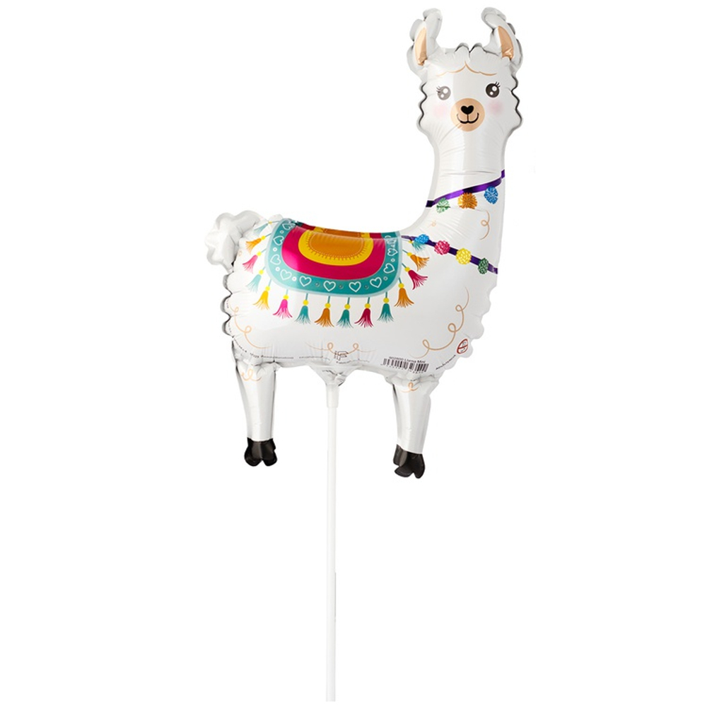 Шар Фольгированный Лама (Белый)