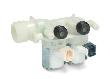 Клапан электромагнитный для стиральной машины Indesit (Индезит)/Ariston (Аристон) ОРИГИНАЛ- 2W x 90 - C00373248, клеммы мини