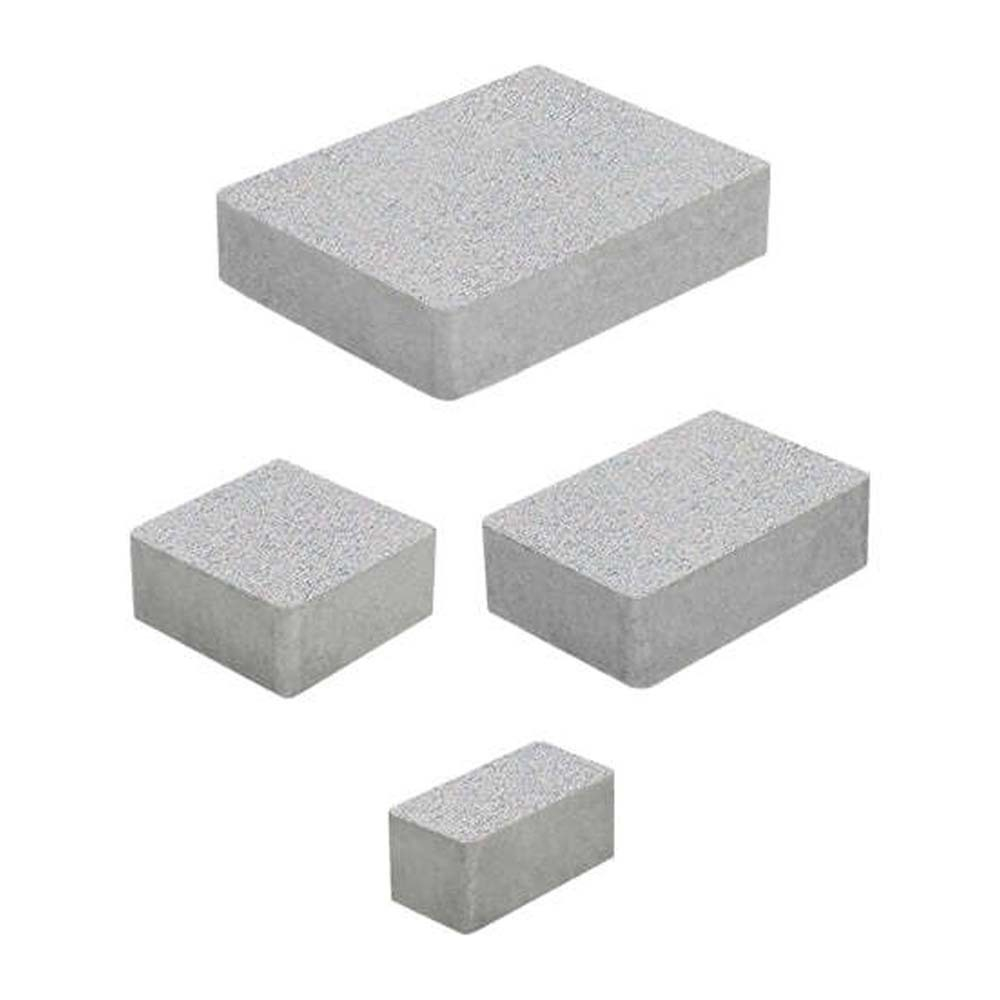 Тротуарная плитка МЮНХЕН - Стандарт Белый, комплект из 4 видов плит