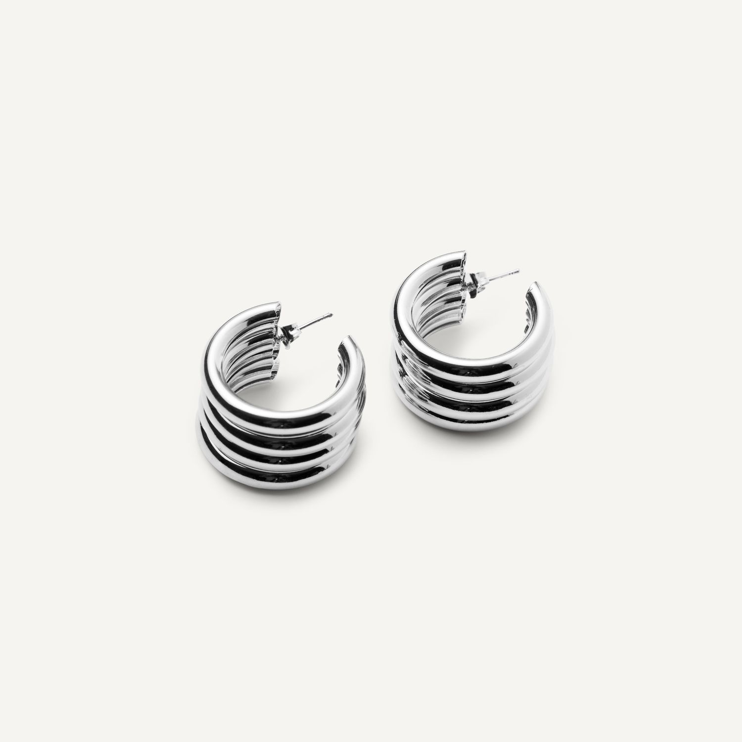Серьги Elegant Echo Earrings – Silver