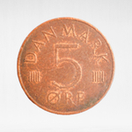Denmark, 5 Øre - Margrethe II, 1983, VF