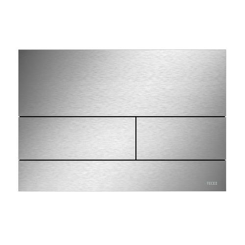 Металлическая панель смыва для унитаза TECEsquare II, нержавеющая сталь сатин 9240830