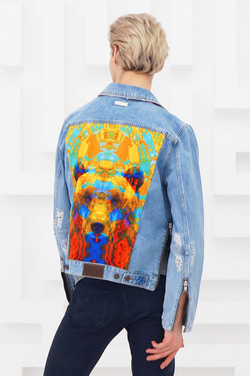 LIGVIANNI Джинсовая куртка Denim Jacket Bear