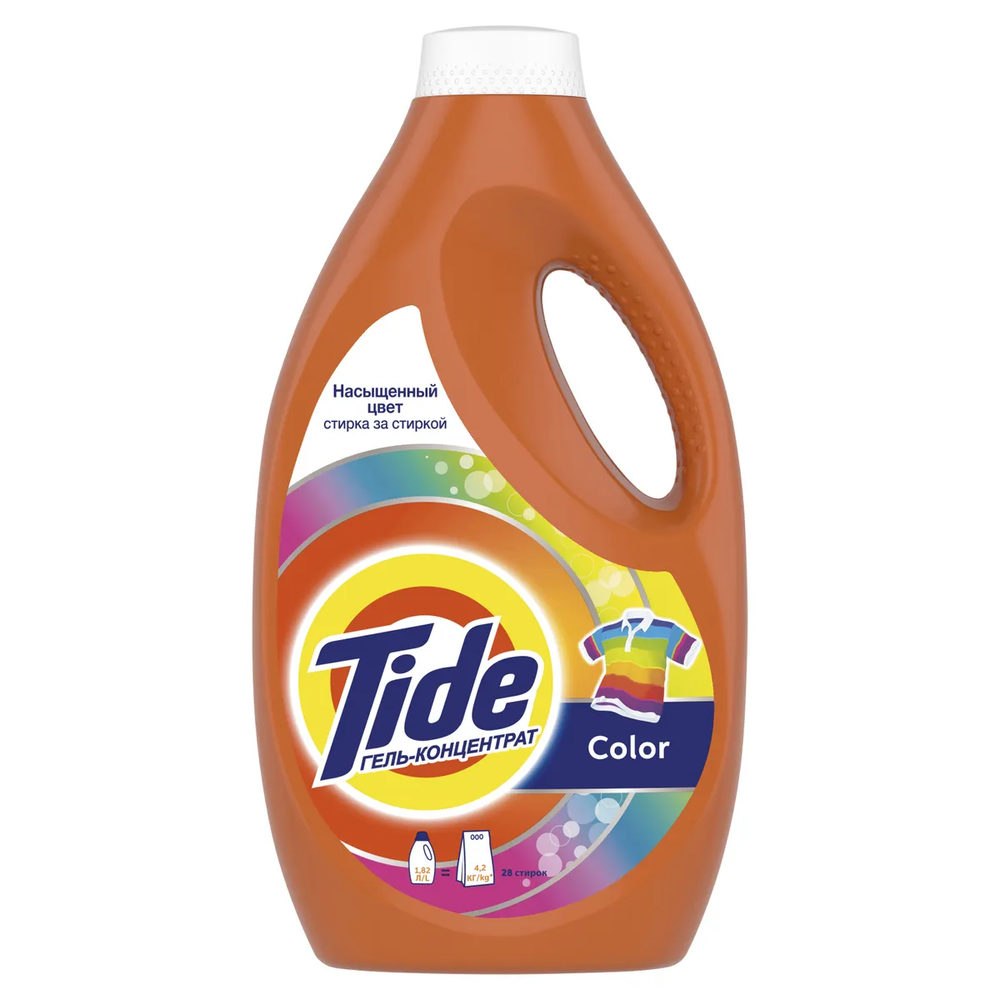 Гель для стирки Tide Color, 1,82 л