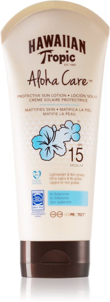 Hawaiian Tropic солнцезащитный крем SPF 15 Aloha Care