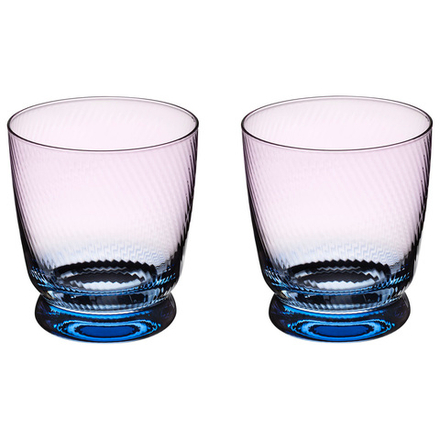 НАБОР СТАКАНОВ "TWIST & SHINE" PURPLE, 2 ШТ/360 МЛ