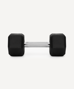 Гантель гексагональная DB-301PRO 12 кг, обрезиненная, черный