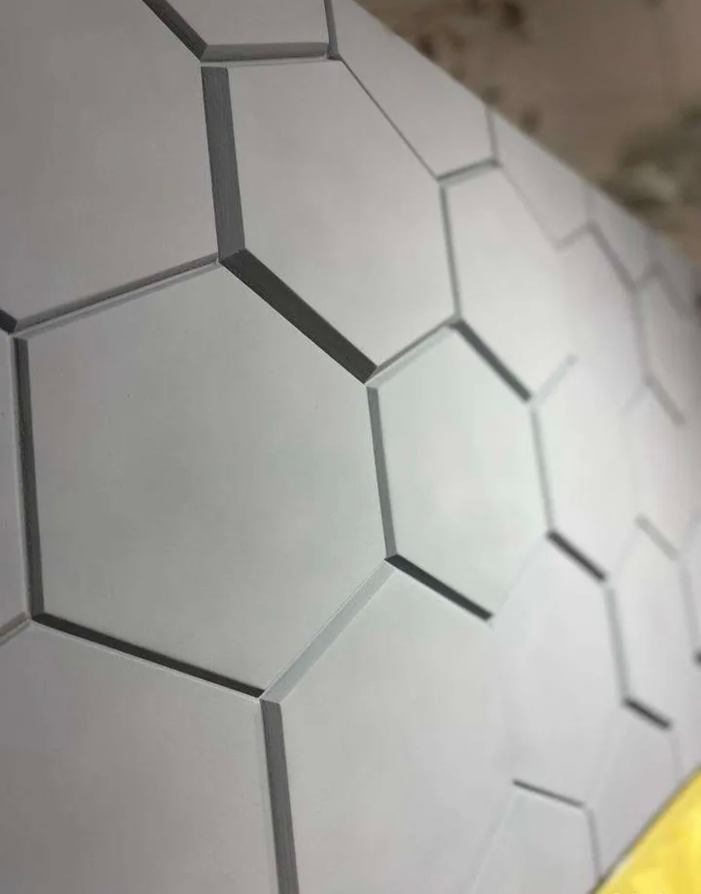 Гипсовая панель Шестигранник