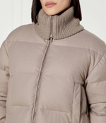 Пуховая куртка Marella SPORT - бежевый(34860152)