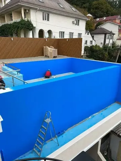 Краска резиновая для бассейна особо прочная ЛКМ СССР_RAL 5012