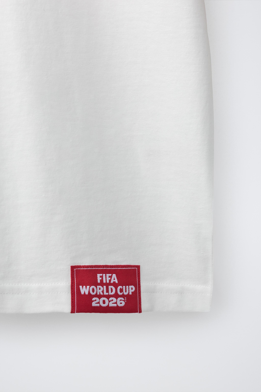 ZARA ФУТБОЛКА С ПРИНТОМ ENGLAND FIFA WORLD CUP ™ 2026, БЕЛЫЙ