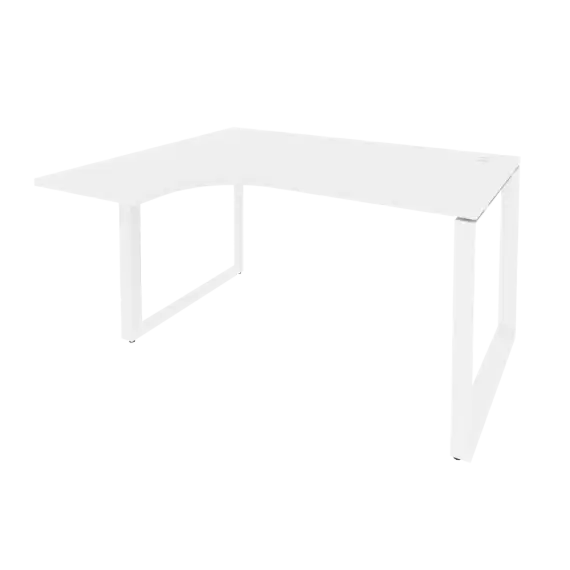 Onix Стол эргономичный левый на О-образном м/к O.MO-SA-3 (L) 1380*1180*750 (800/460)