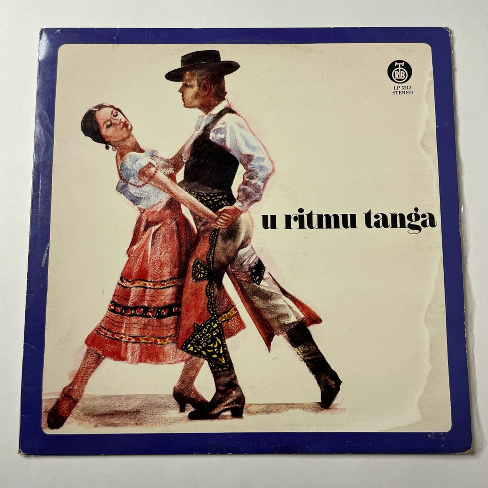 Винтажная виниловая пластинка LP Zabavni Orkestar Radio Televizije Beograd U Ritmu Tanga В Ритме Танго (Югославия 1973)