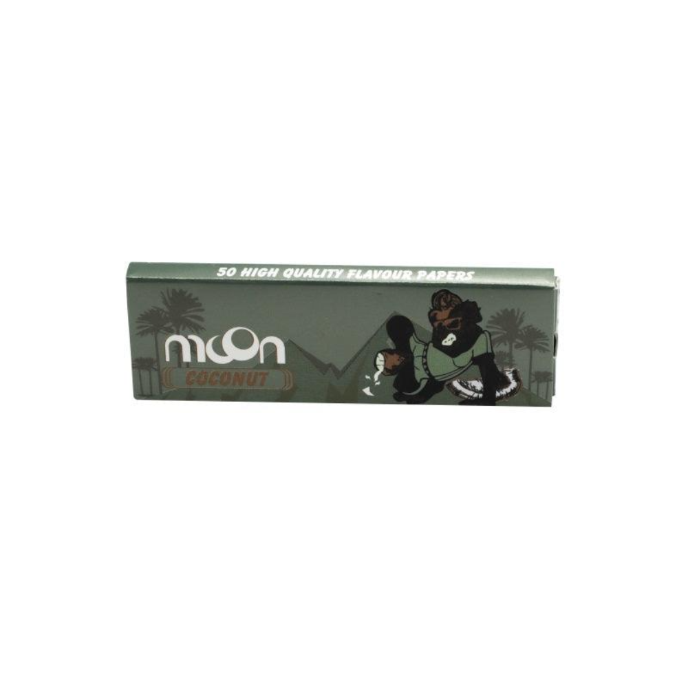 Бумага для сигарет "Moon" Flavoured Кокос 70mm 14г/м 50л*20шт