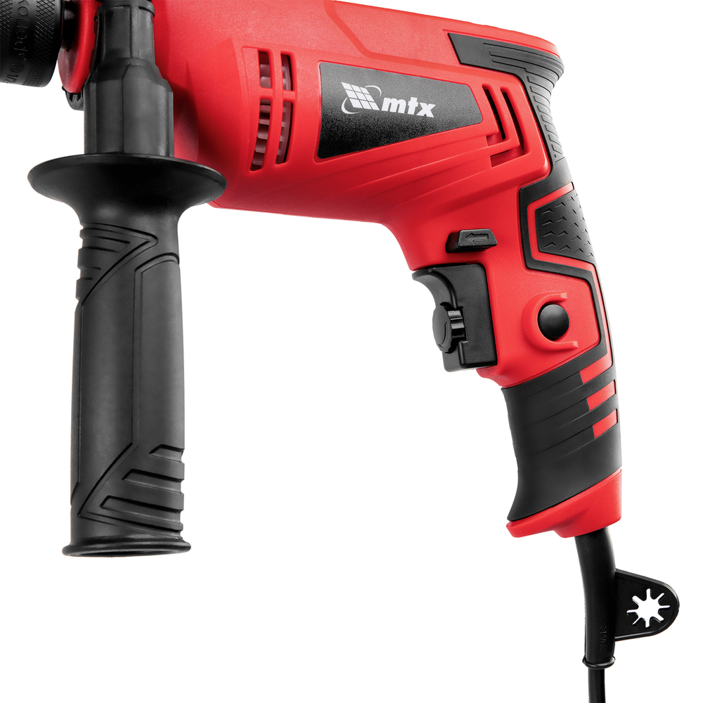 Дрель ударная MID-600, 600 Вт, 0-3000 об/мин, 0-48000 уд/мин MTX 26381
