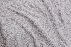 Покрывало 180x230 Garda Decor Ажур серое