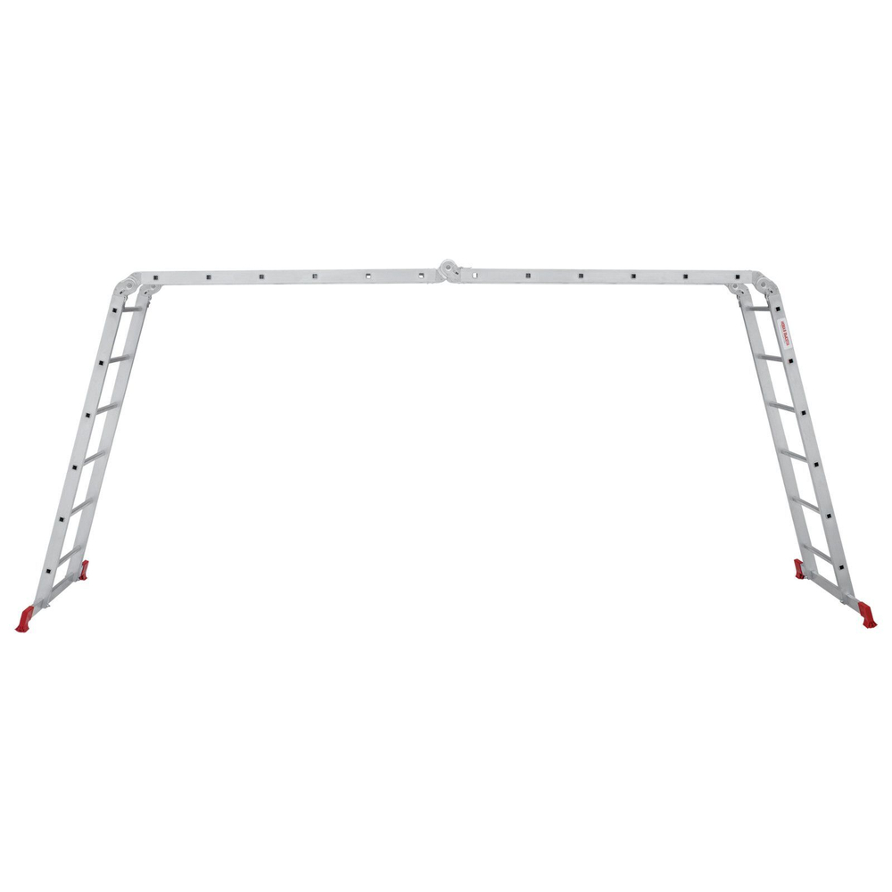 ЛЕСТНИЦА-ТРАНСФОРМЕР НОВАЯ ВЫСОТА 4Х6 АЛЮМИНИЕВАЯ ПРОФЕССИОНАЛЬНАЯ NV 3320