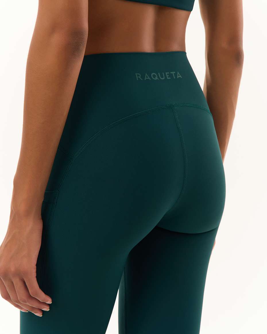 Леггинсы с карманами Bestie, Deep Green