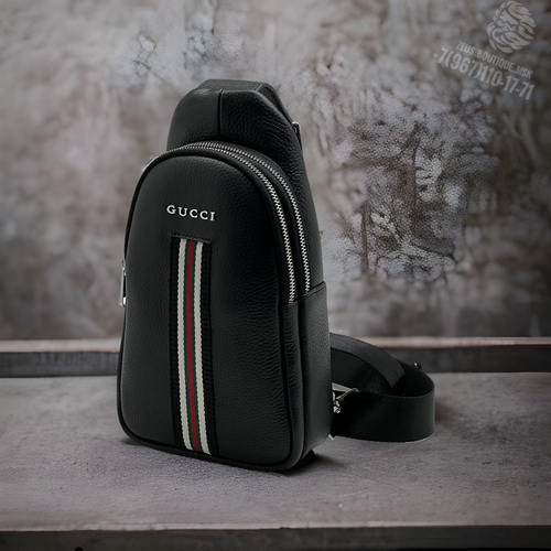 Нагрудная сумка-слинг Gucci