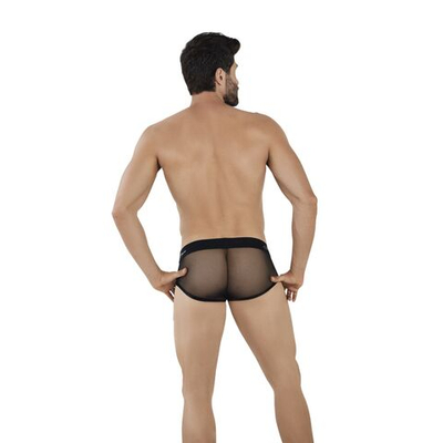 Черные полупрозрачные трусы-брифы Berna Brief (Размер: M) (Цвет: черный)