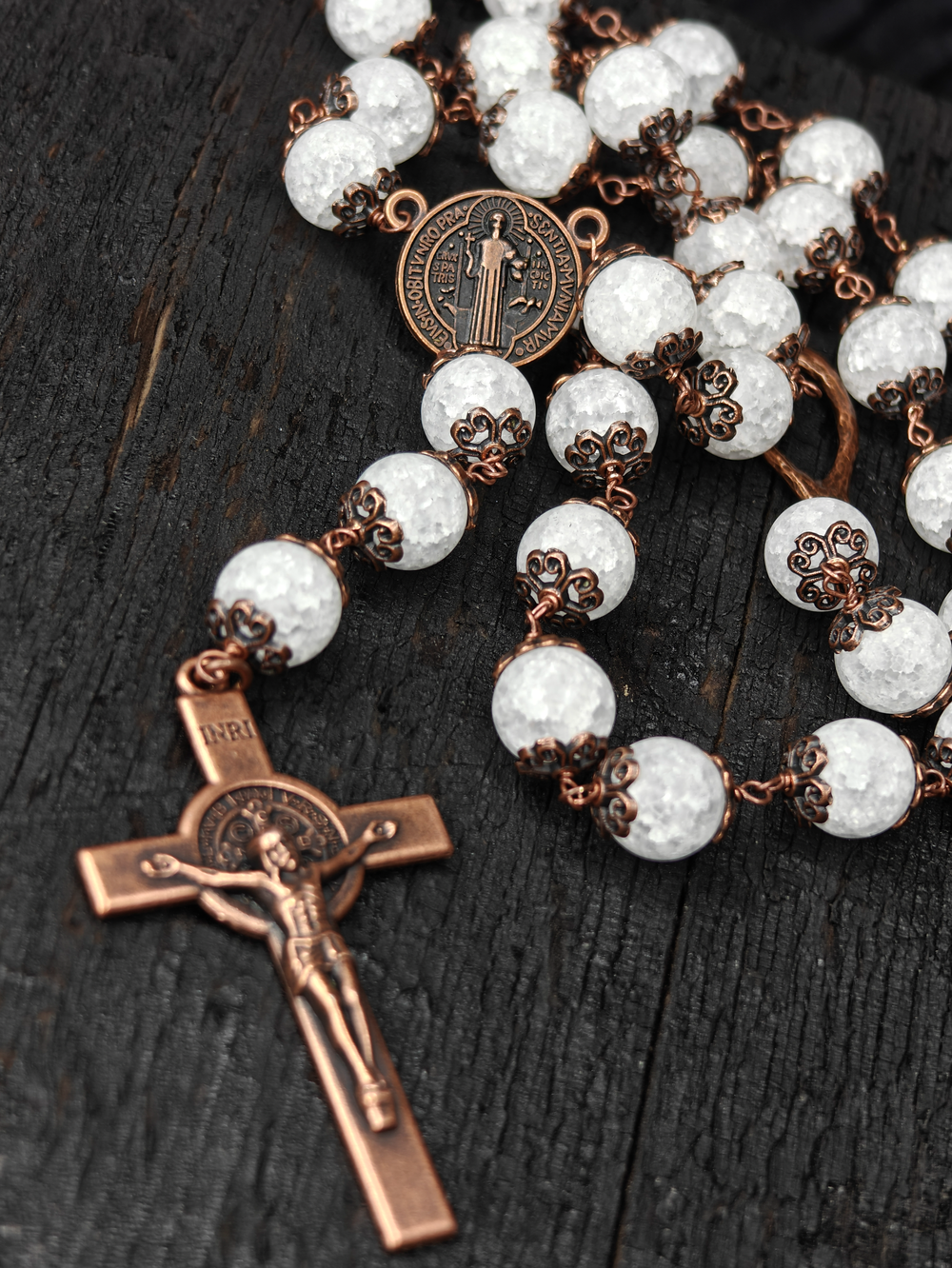 Розарий на 33 бусины "Медный Путь"