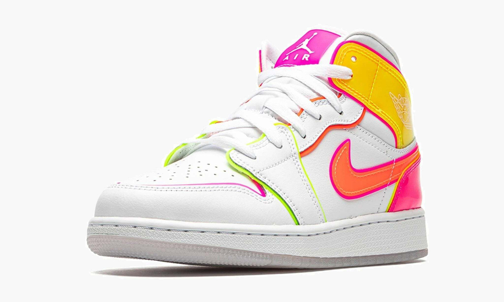 Air Jordan 1 Mid GS "Edge Glow"