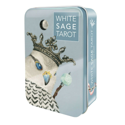White Sage Tarot in a Tin / Таро Белых Сов в жестяной коробке