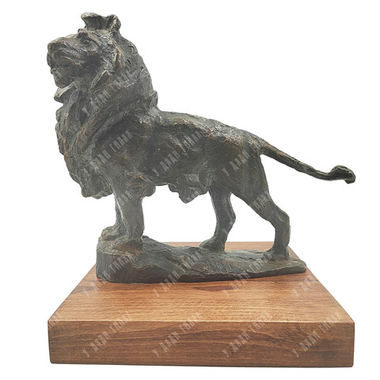 Баландин П. А. Лев. Бронза, литьё. 1950-е гг.