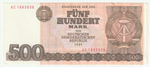 Germany, 500 Mark (Not Issued), 1985, UNC