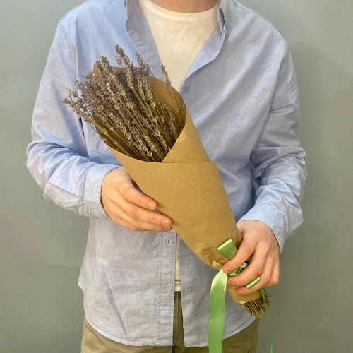 Букет из лаванды. Букет из сухоцветов 004 Chalet Green