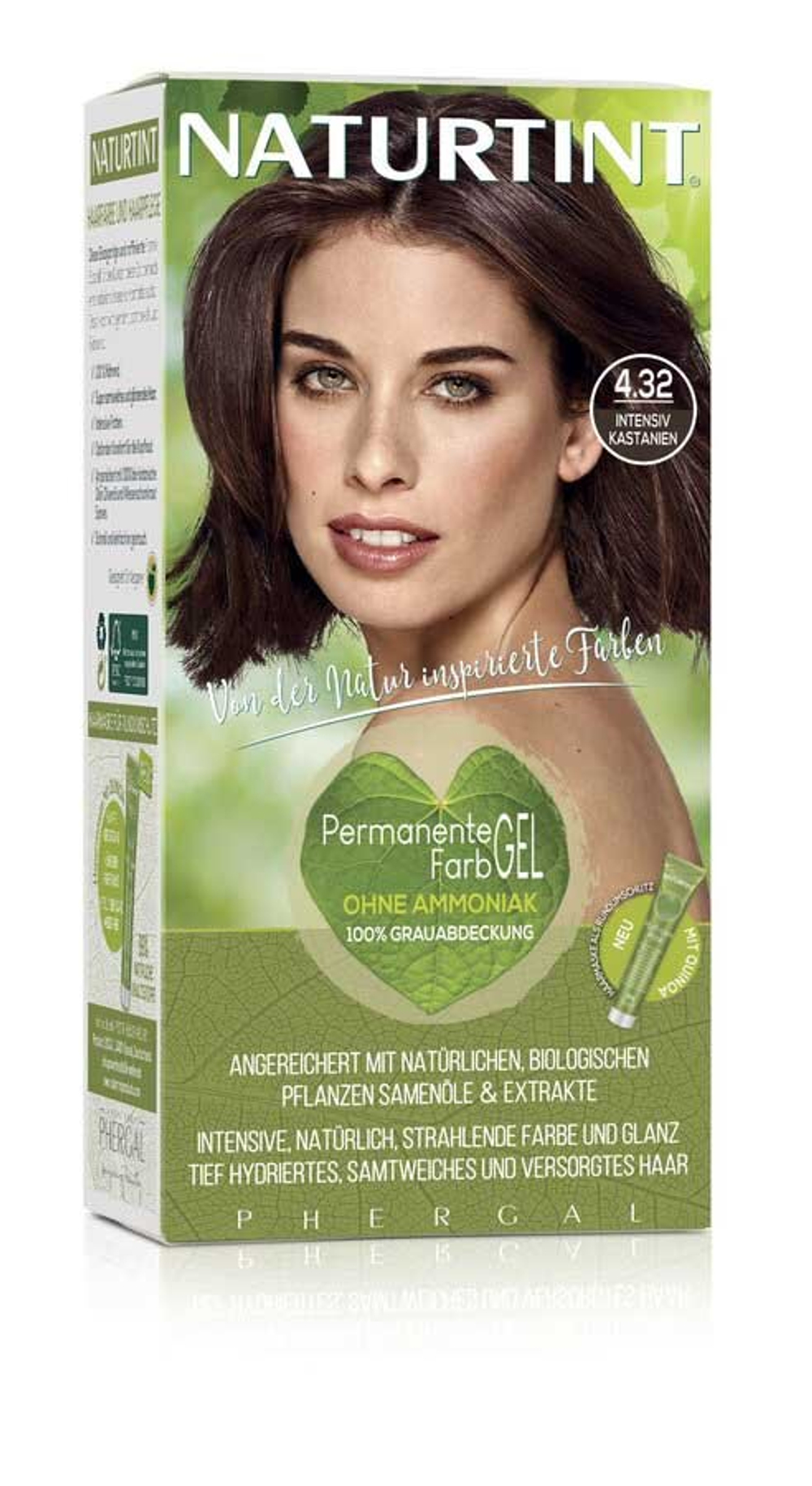Краска для волос Naturtint 4.32 Интенсивный каштановый, 165 мл