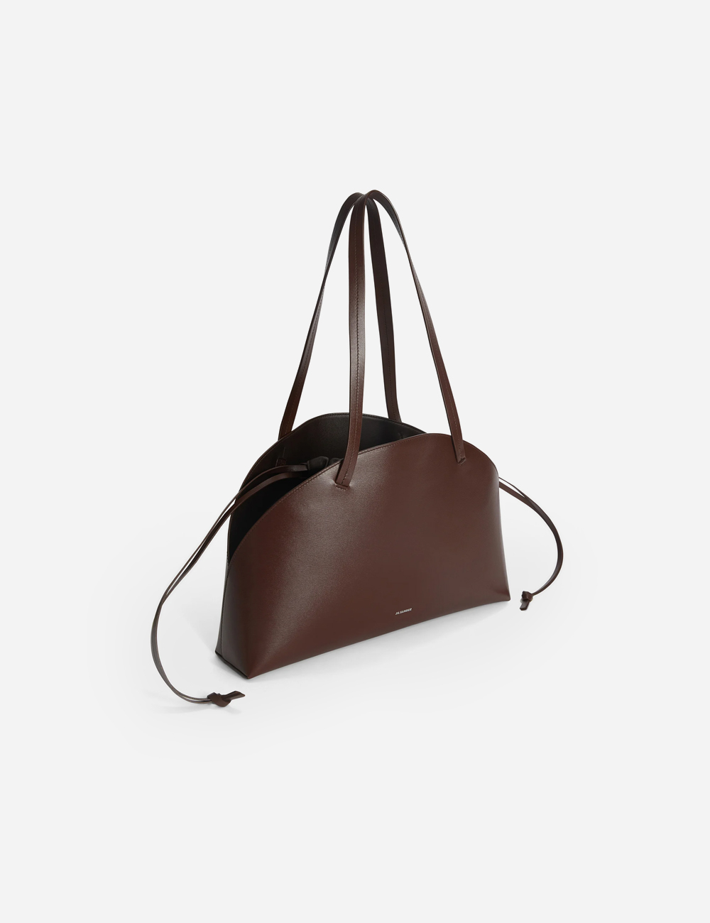 Сумка JIL SANDER Curve Shoulder Medium "Brown"