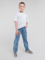 Джинсы прямые "Голубые" 7+