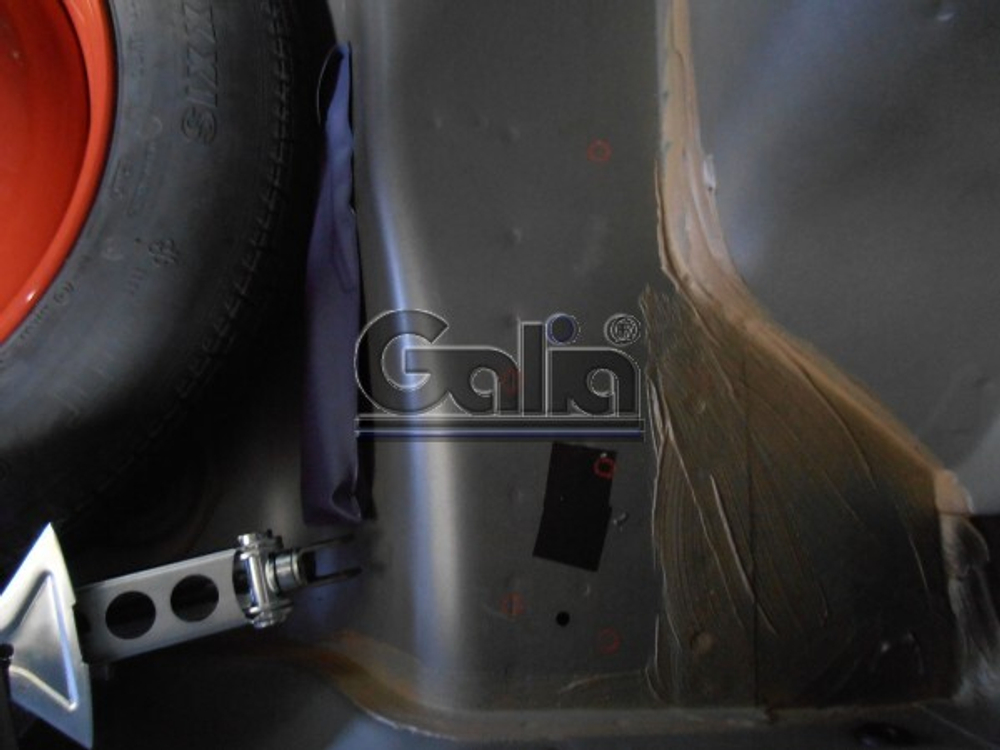Фаркоп оцинкованный Galia F109A для Suzuki SX4 хетчбек 5 дверей 2006-2013 2WD/4WD, FIAT Sedici 2006-2014(паспорт и сертификат в комплекте)(без электрики)