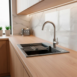 Мойка AZARIO кухонная NICOLE 500х500х220 нерж серая 0542